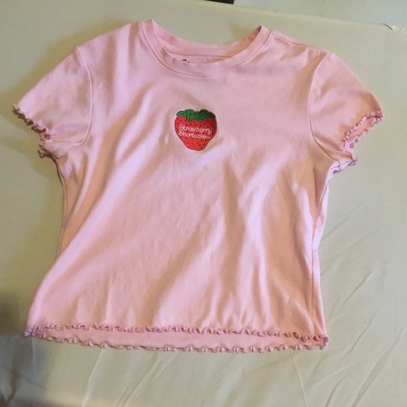 Strawberry Shortcake Embroidered Tee - Picture 1 of 1